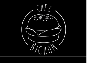 Logo noir blanc Chez Bichon